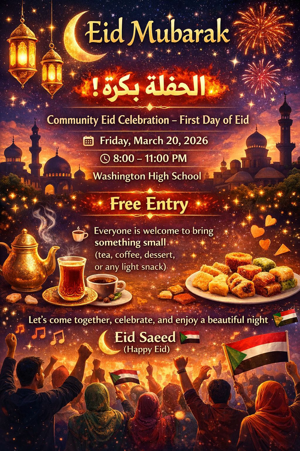 Eid Al-Fitr Celebration 2026 – A Joyful Community Gathering